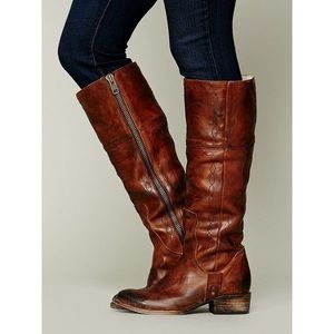 Freebird By Steven Wrangler Leather Boots Womens 7